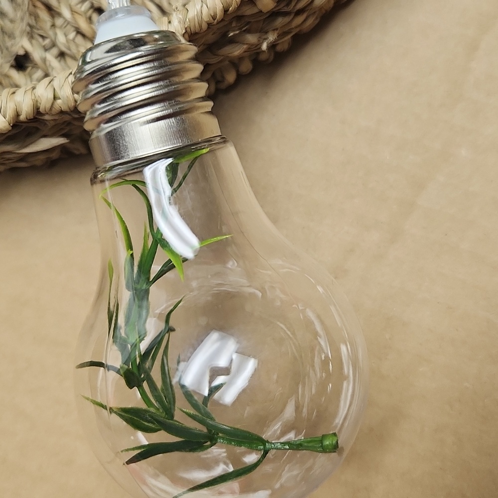 String Lights with Greenery Bulbs - Picture 2 of 7